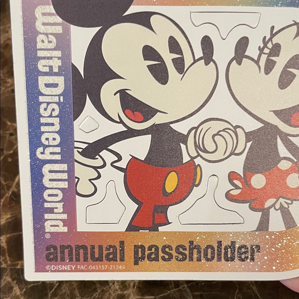 Disney Mickey and Minnie Passholder Magnet - Picture 5 of 5